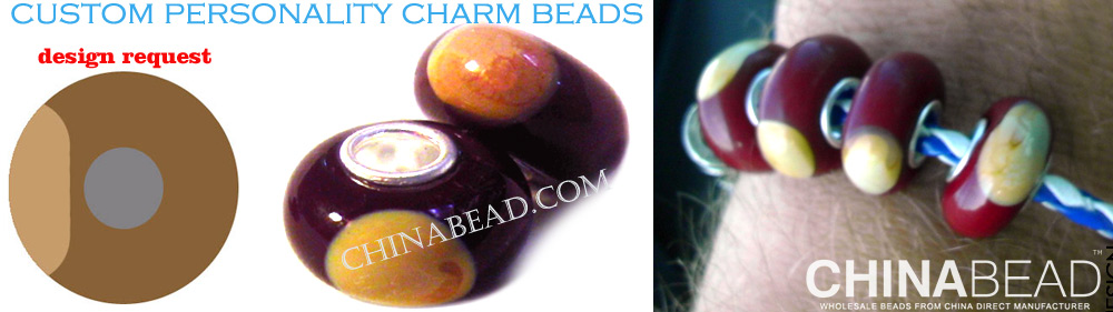 Custom Design Personality Charm Bead Sample