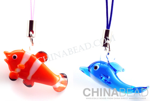 Custom Phone glass chain ornaments