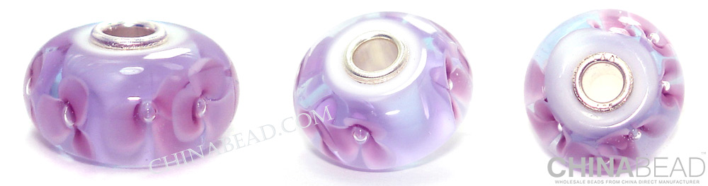 Trollbeads Style Custom Design Murano Glass Beads