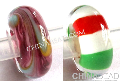 murano glass bead samples
