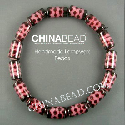 special design lampwork glass bead set